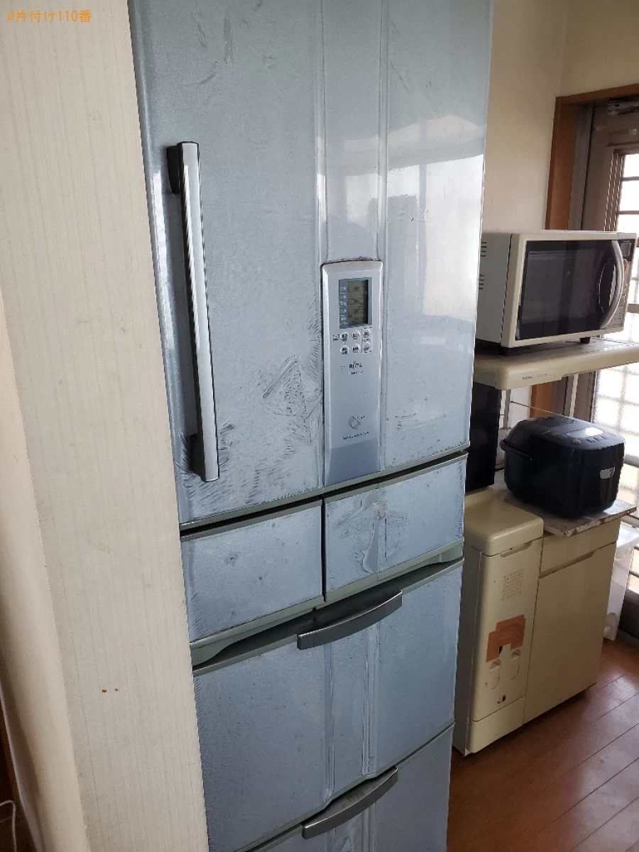 【倉敷市】170L以上冷蔵庫の出張不用品回収・処分ご依頼