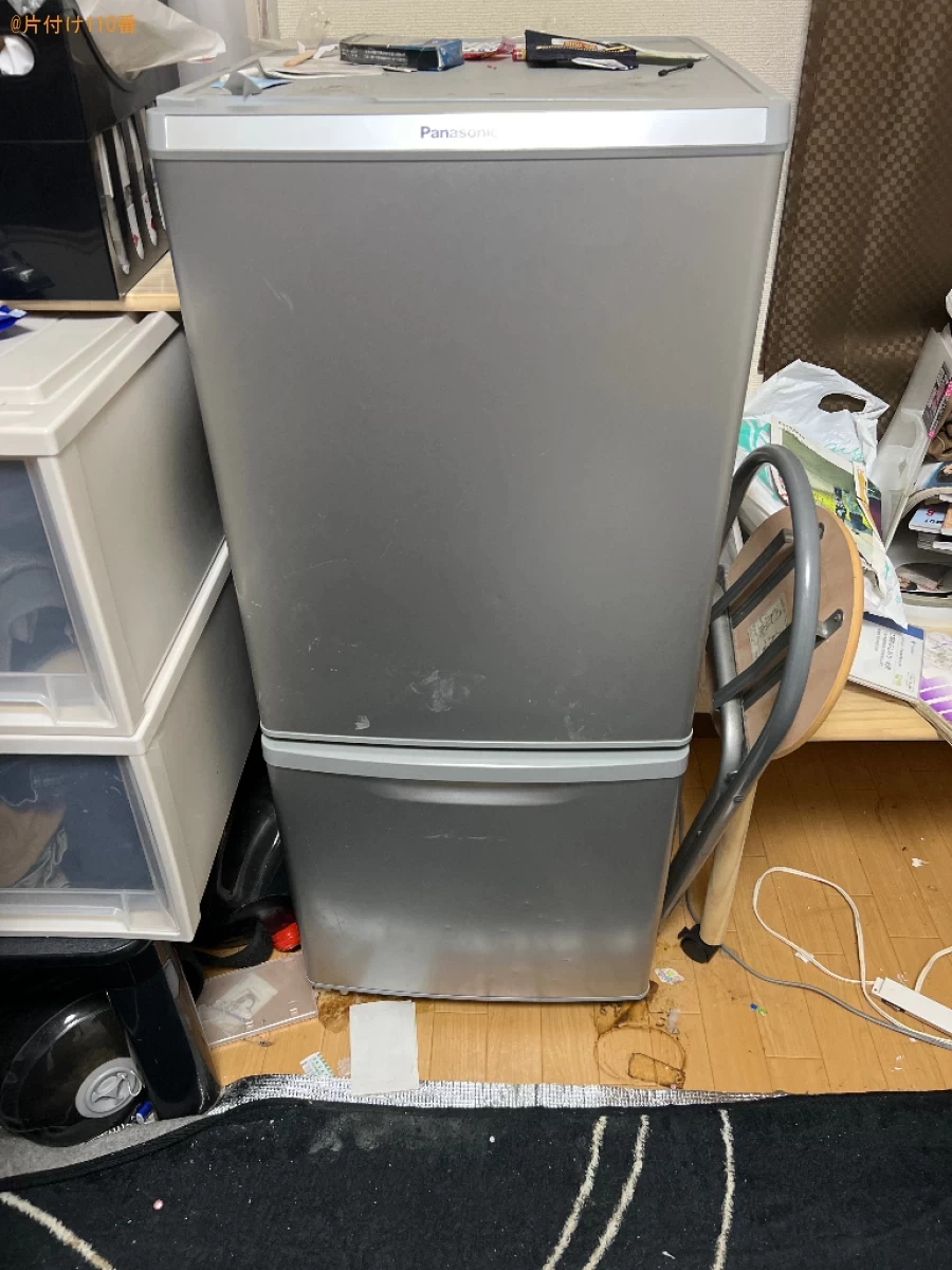 【倉敷市】170L未満冷蔵庫の出張不用品回収・処分ご依頼