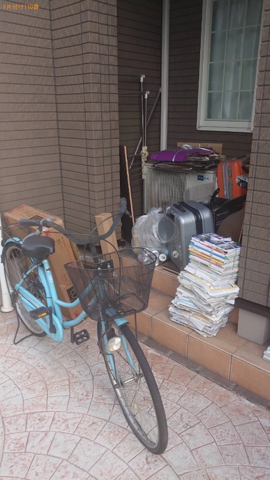 【倉敷市】カーペット、椅子、自転車、ハンガーラック、雑誌等の回収