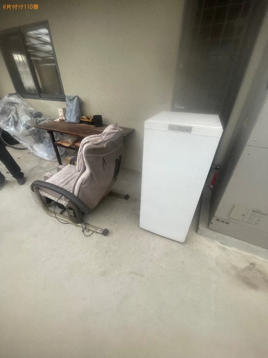 【倉敷市】家庭用エアコン、冷蔵庫、マッサージチェア、椅子等の回収